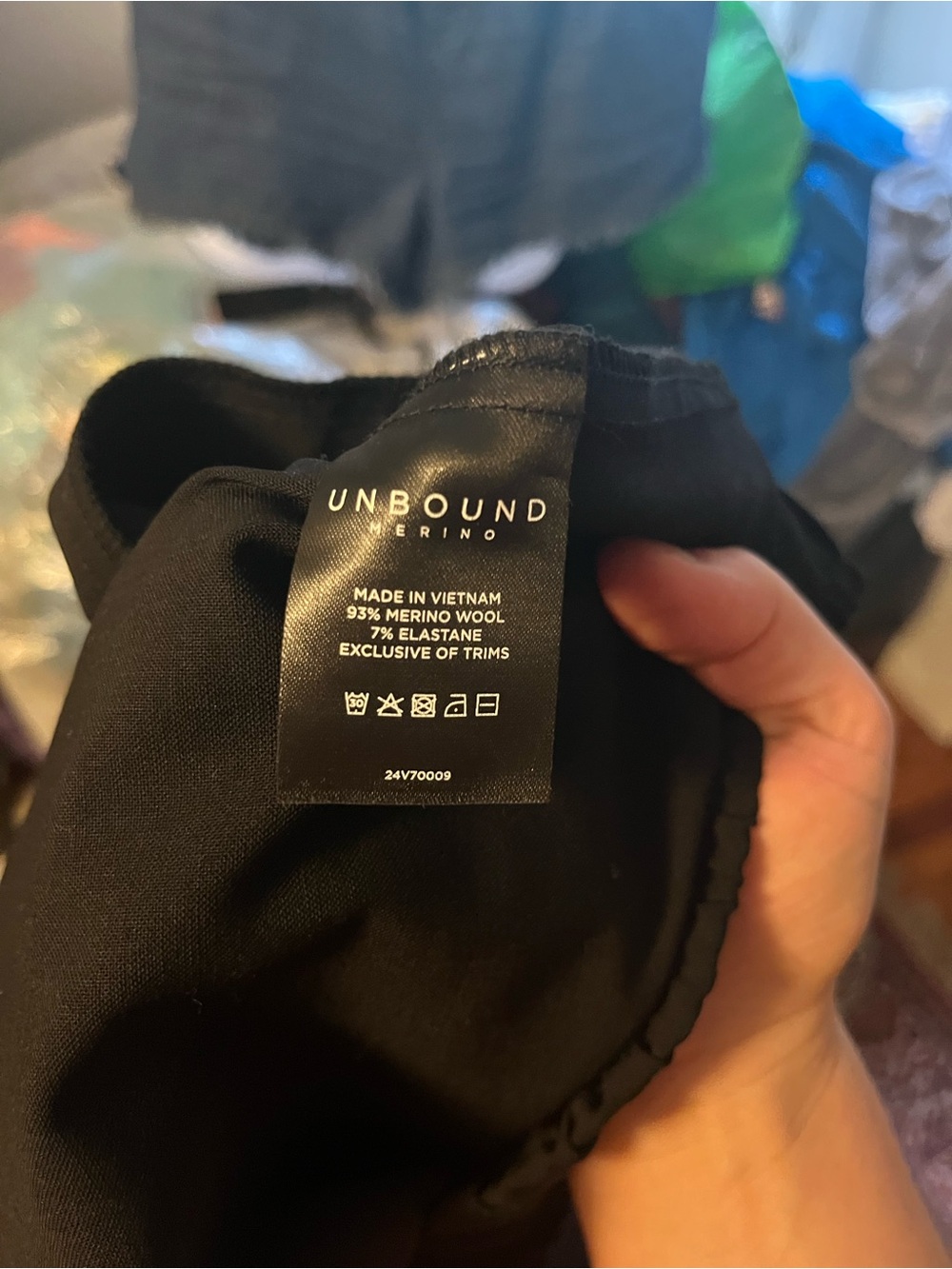 Unbound Merino pull on pants - Picture 3 of 4